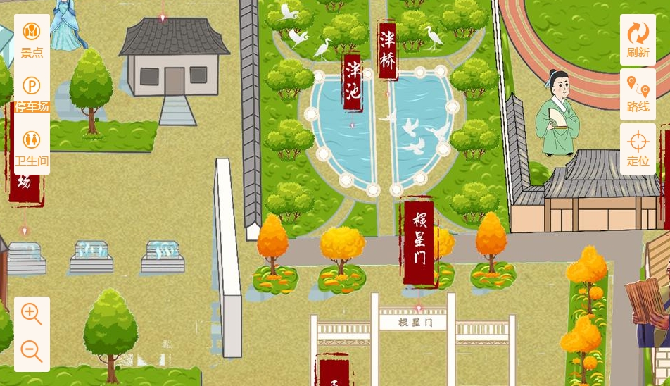 遂宁手绘地图景区语音讲解导览系统：智慧景区建设的基石